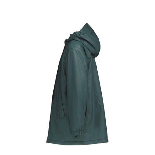 America Today regenjas groen Meisjes Polyester Capuchon Effen 170 176