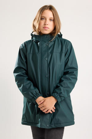 regenjas groen