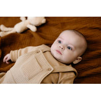 thumbnail: Quapi Newborn baby ribgebreide longsleeve FALLON zand