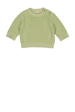 gebreide trui groen