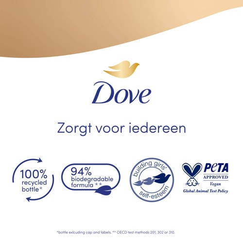 Dove Advanced Care Nourishing Silk verzorgende douchegel - 6 x 400 ml
