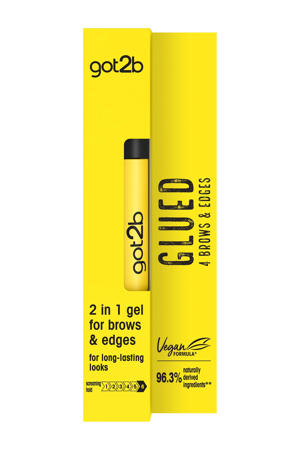 Glued 4 brows & edges wenkbrauwgel