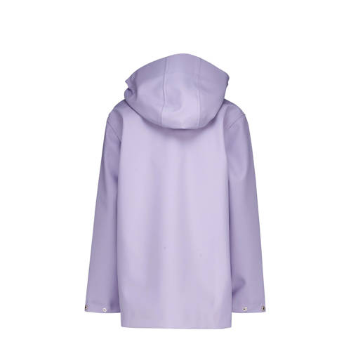 America Today regenjas lila Paars Meisjes Polyester Capuchon Effen 134 140