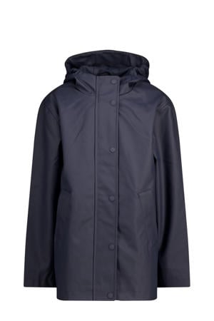 regenjas marineblauw