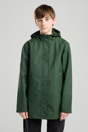 regenjas donkergroen