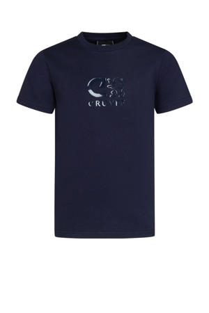 T-shirt donkerblauw