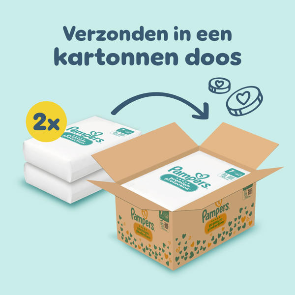 Pampers - Premium Care Pants - Maat 7 - Mega Pack - 80 luiers - 15 kg