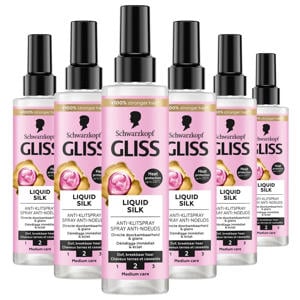Liquid Silk anti-klit spray - voordeelverpakking 6x