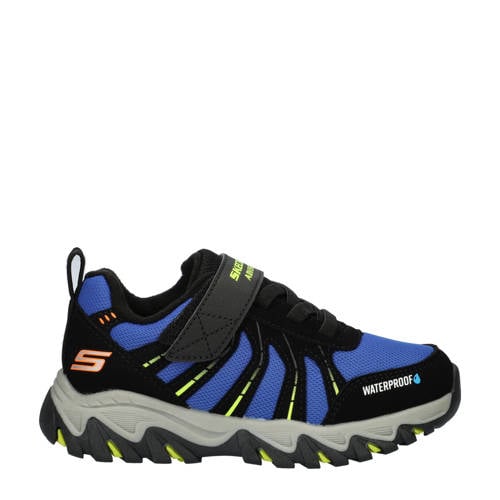 Skechers Rugged Ranger chunky sneakers zwart/blauw Jongens Imitatieleer - maat 34 afbeelding