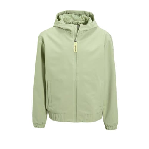 Calvin Klein zomerjas groen Jongens Polyester Capuchon Effen