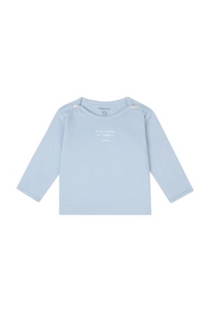 longsleeve lichtblauw