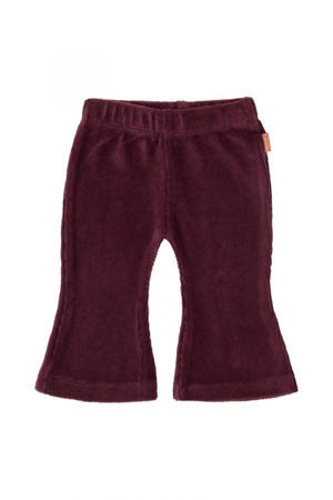 flared legging aubergine