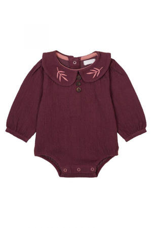 romper donkerrood