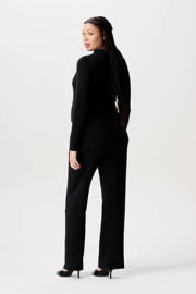thumbnail: Noppies maternity casual straight fit zwangerschapsbroek Vaasa zwart
