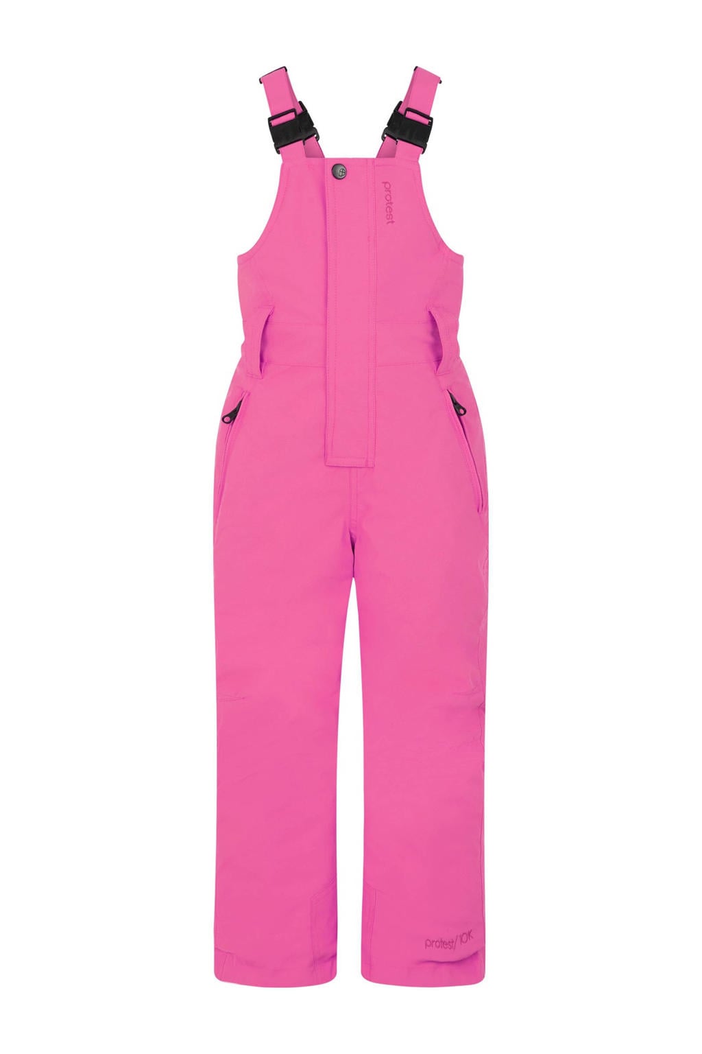 Fuchsia jongens Protest salopette Neutral TD van polyester met rits met windvanger en effen