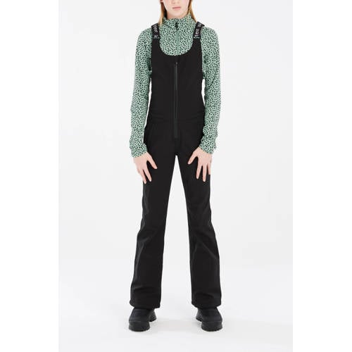 Protest salopette Char zwart Skibroek Meisjes Softshell Effen - maat 164 afbeelding