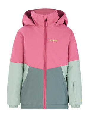 ski-jack Linny TD roze/groen