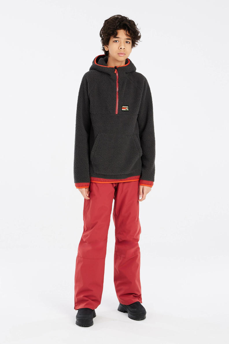 Gilet Protest Fille Riri Jr Full Zip Top Crocodile Green