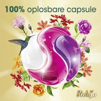 thumbnail: Robijn Collections 3-in-1 wascapsules Color Paradise Secret - 4 x 15 wasbeurten - 60 wasbeurten
