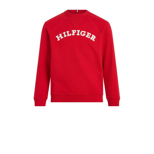 Tommy Hilfiger sweater rood Logo