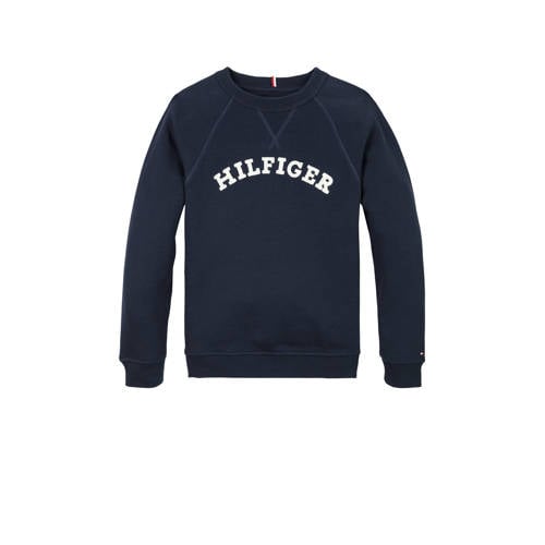 Tommy Hilfiger sweater blauw Logo