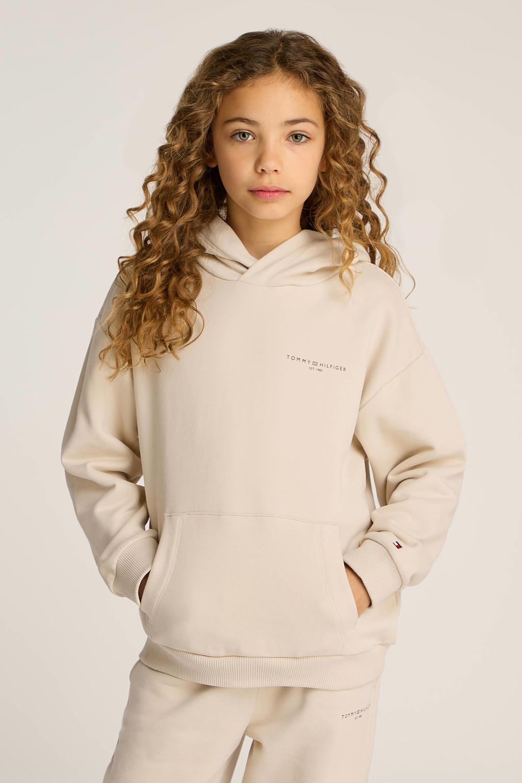 Tommy Hilfiger hoodie ecru