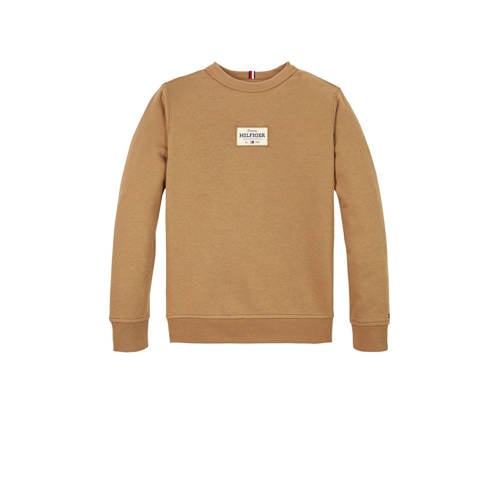 Tommy Hilfiger sweater bruin Logo
