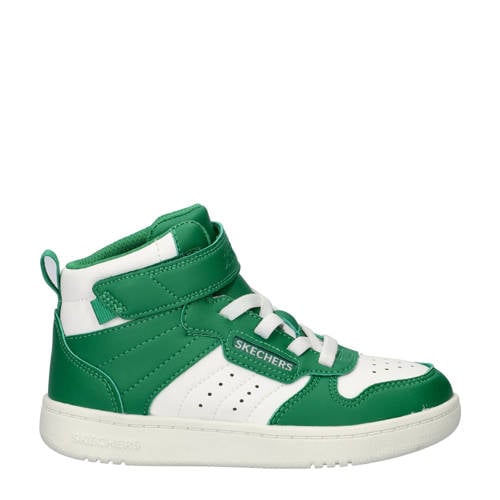 Skechers Quick Street sneakers groen/wit Jongens Imitatieleer Meerkleurig - maat 37 afbeelding