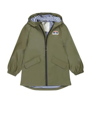 regenjas groen