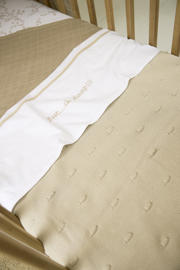 thumbnail: Meyco ledikantdeken Knots beige