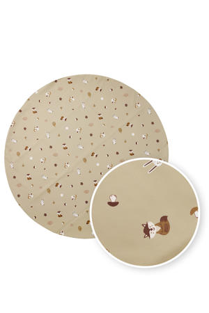 knoeimat 110 cm beige