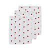 Meyco washandje met hartjesprint (set van 3)