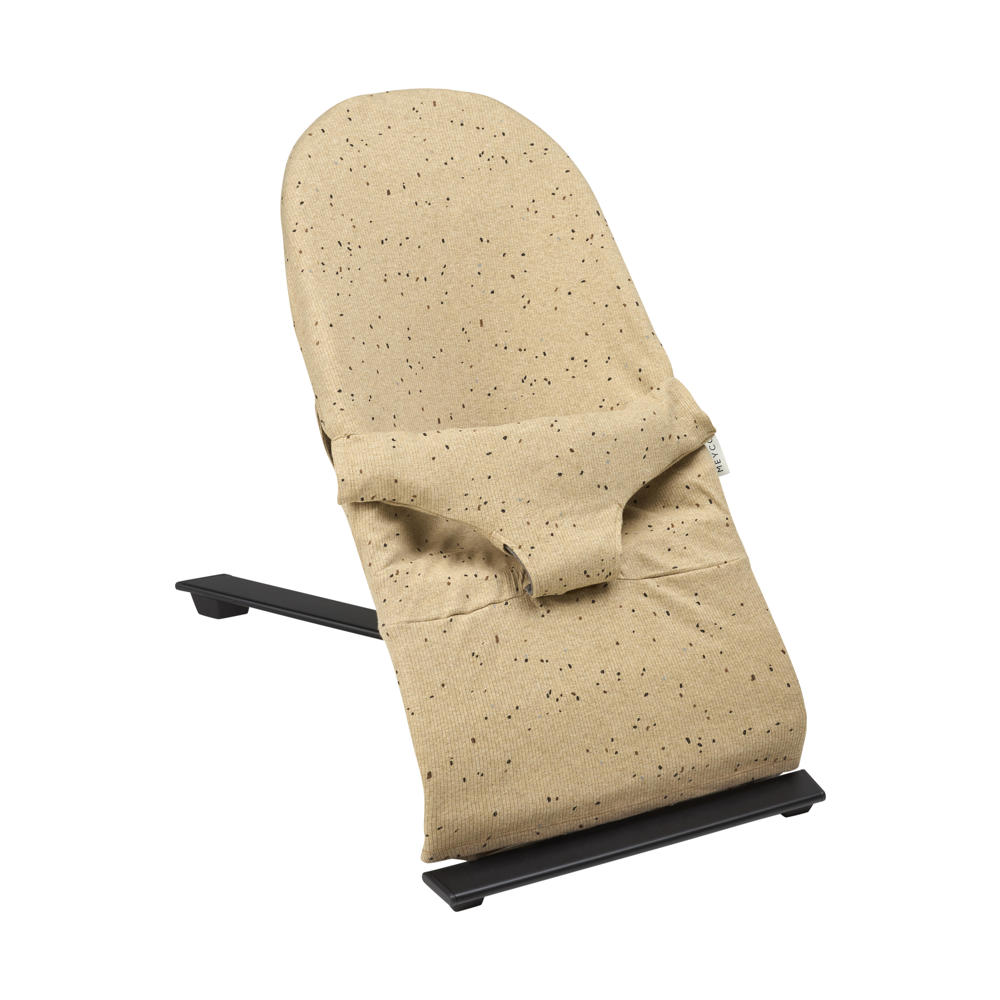 Meyco wipstoelhoes deluxe Rib Mini Spot toffee melange