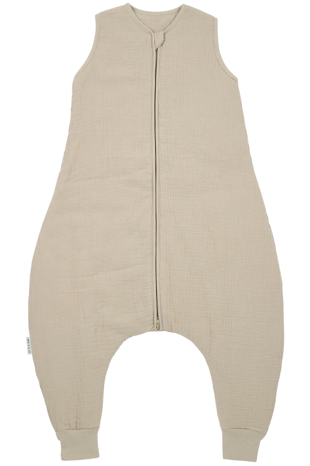 Meyco gevoerde slaapoverall jumper beige