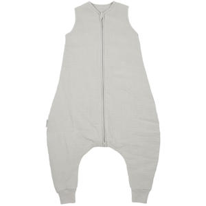 gevoerde jumper slaapoverall grijs