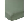 Meyco jersey wieg hoeslaken 40x80/90 cm forest green