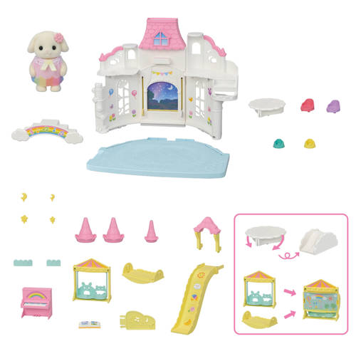 Sylvanian Families 5743 Zonnig kinderopvang kasteel Speelfiguur