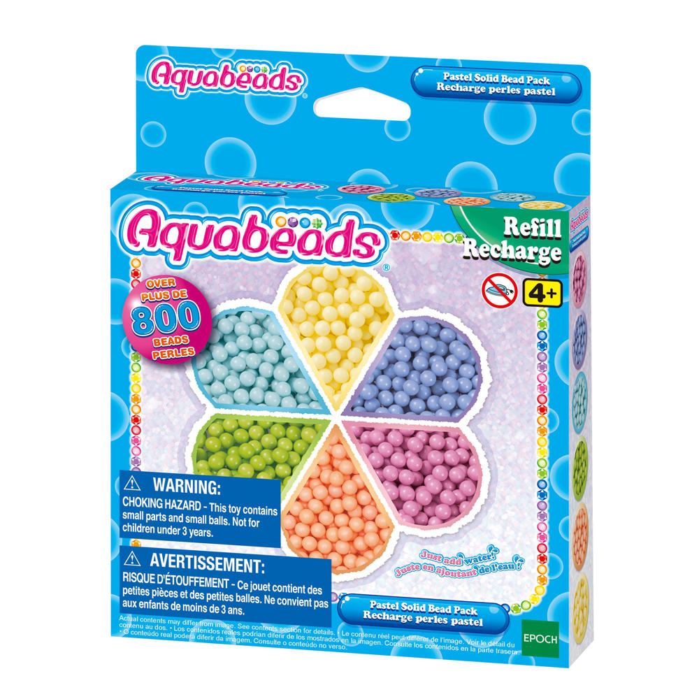 Aquabeads Navulling pastel parels