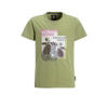 Me & My Monkey T-shirt met printopdruk groen