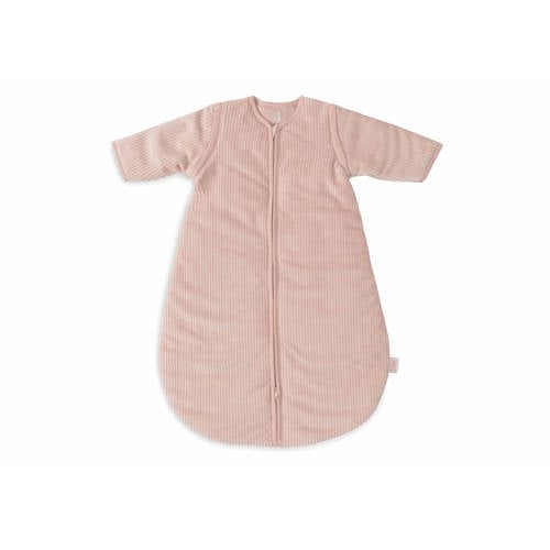 Jollein slaapzak met afritsbare mouw Rib - Wild Rose Babyslaapzak Roze 90 cm afbeelding