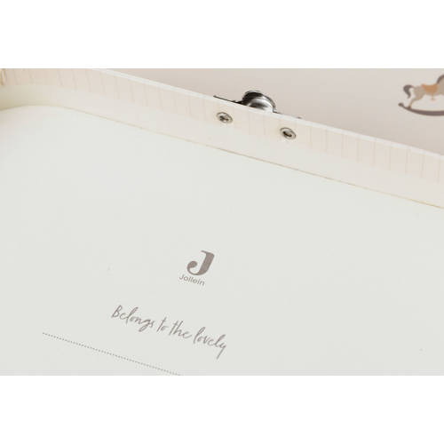 Jollein speelkoffertje - set van 2 Nostalgic Ride Roze Meerkleurig