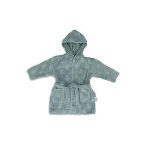 badstof badjas Miffy Jacquard Sea Green