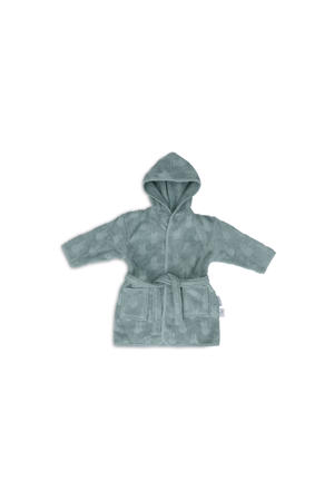 badstof badjas Miffy Jacquard Sea Green