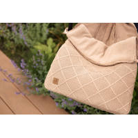 thumbnail: Jollein voetenzak groep 0+ 3/5 punts Check Knit - Biscuit