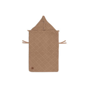 voetenzak groep 0+ 3/5 punts Check Knit - Biscuit