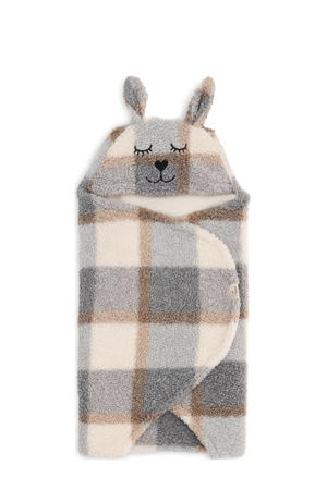 wikkeldeken Bunny Check - Boucle