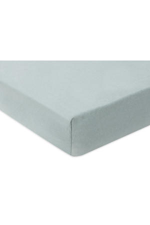 jersey wieg hoeslaken Sea Green