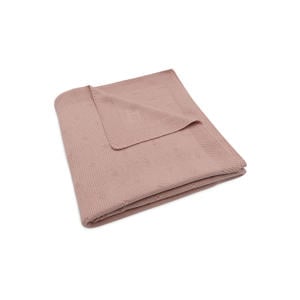 ledikantdeken Cosy Knit - Wild Rose