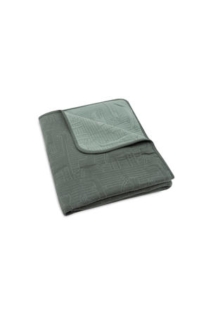 reversible ledikantdeken Jungle Jambo - Ash Green/Laurel