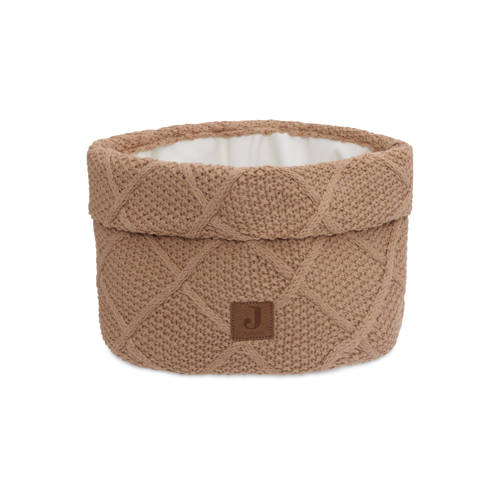 Jollein commodemandje Check Knit Biscuit Accessoire Bruin Meerkleurig afbeelding